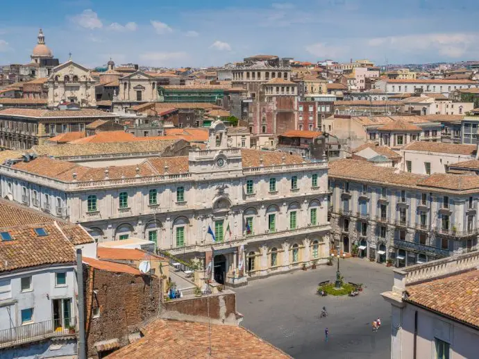 Catania in Sicily