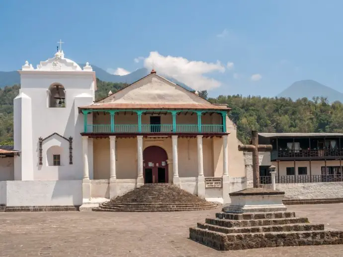 Church in Santiago Atitlan, Guatemala