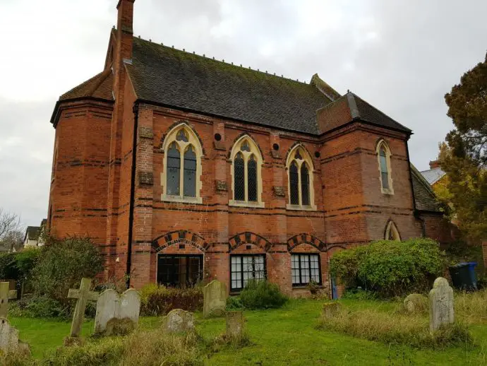 Old chapel with graveyard