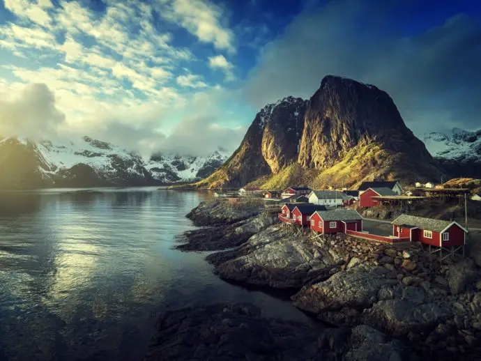 Reine - Lofoten Islands in Norway