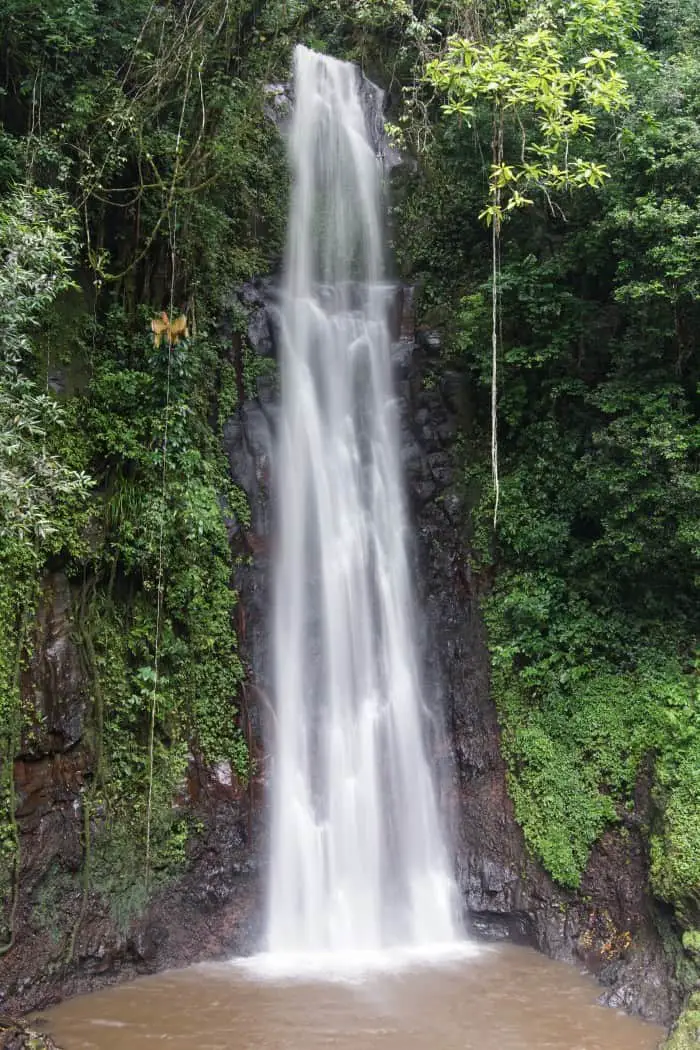 Sao Nicolau Waterfall - one of the best places to visit on Sao Tome and Principe