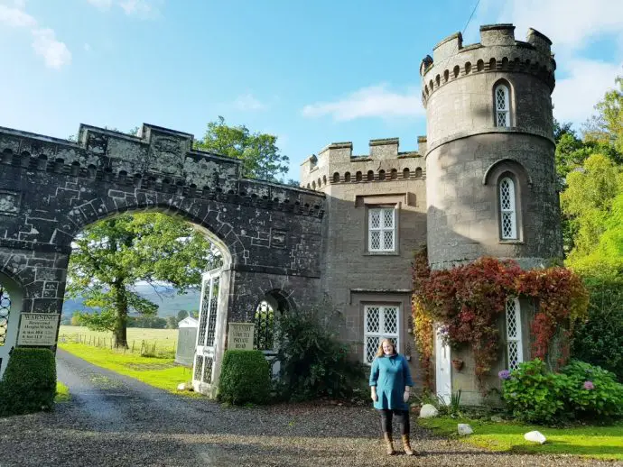 East Gatehouse Lodge, Monzie Estate, near Crieff in Scotland