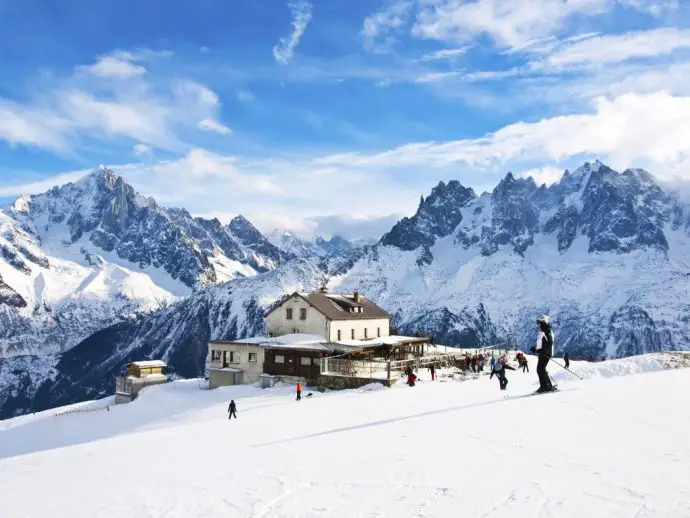 Skiing in France