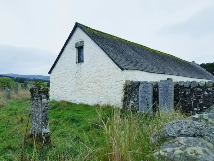 St Marys church at Grandtully near Aberfeldy in Scotland