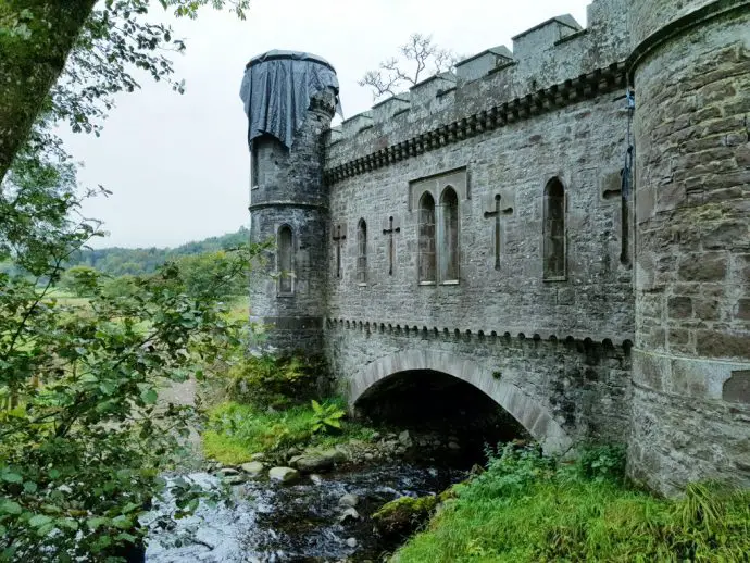 The old bridge on the Monzie Estate near Crieff in Scotland