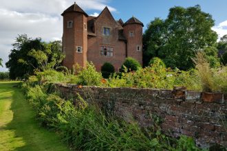 Chevaliers Gatehouse at Upton Cressett Hall in Shropshire