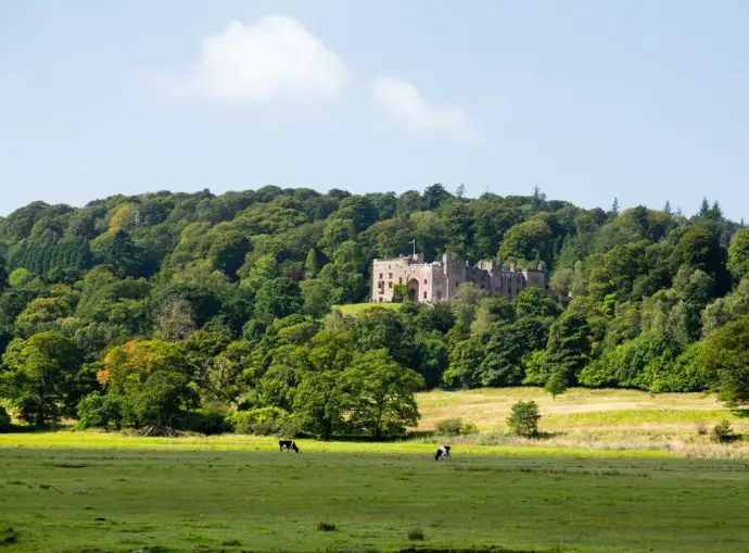 Muncaster Castle in the Lake District