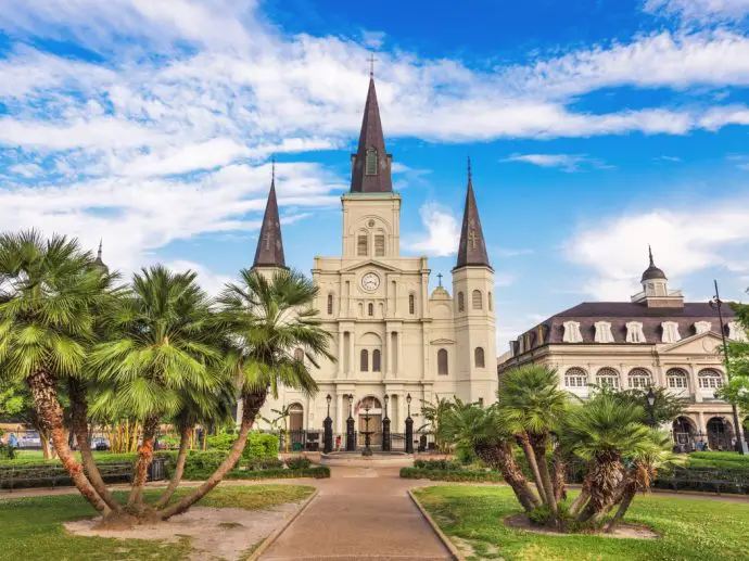 Saint Louis Cathedral in New Orleans