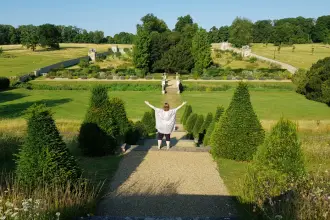 Walled Garden at Easton near Grantham, Lincolnshire