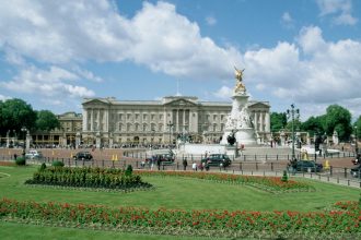 Buckingham Palace in London