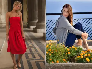 Kameleon Rose Dress and Cardigan