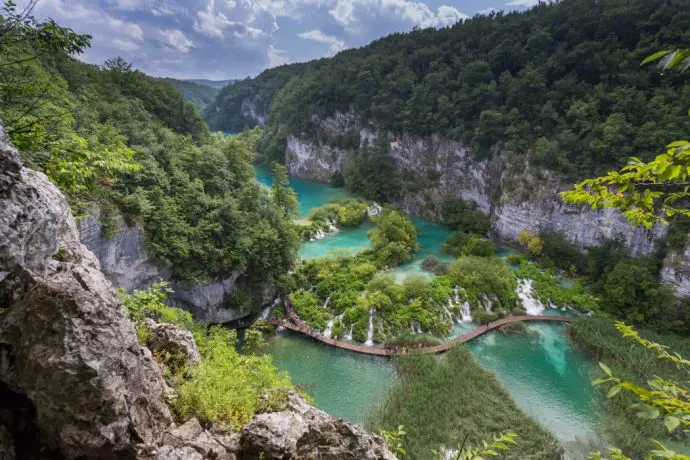 Plitvice Lakes in Croatia