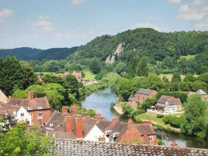 Bridgnorth in Shropshire