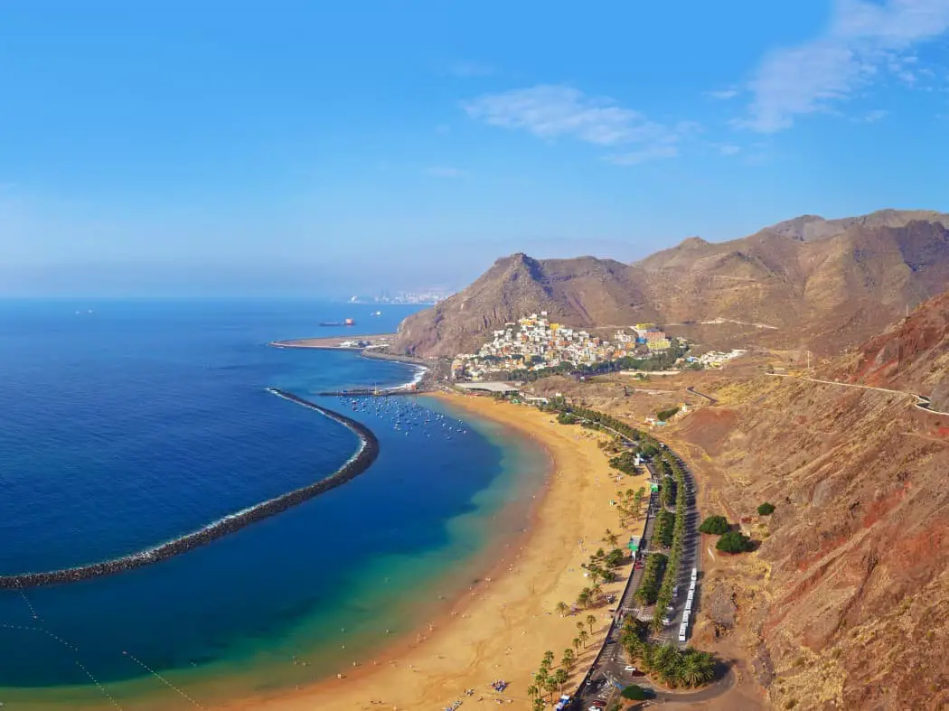 Teresitas Beach in Tenerife