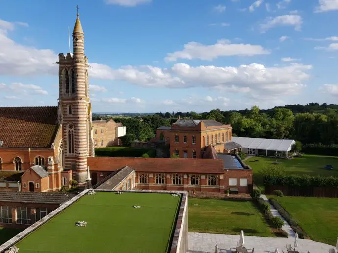 Cardinal Suite view at Stanbrook Abbey Hotel review