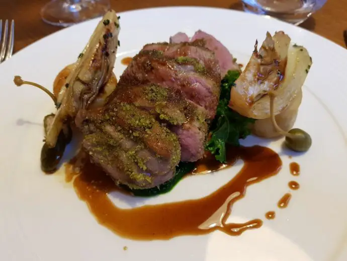 Evening meal at Stanbrook Abbey Hotel review
