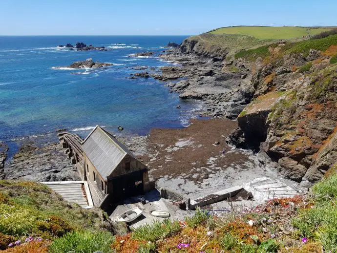 Lizard Point in Cornwall