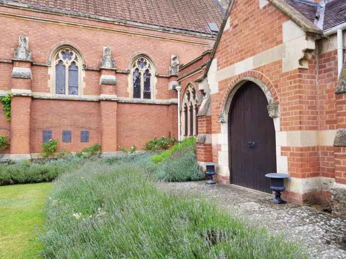 Stanbrook Abbey Hotel - lavender gardens