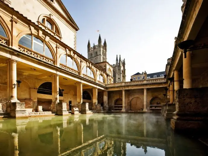 Roman baths in Bath