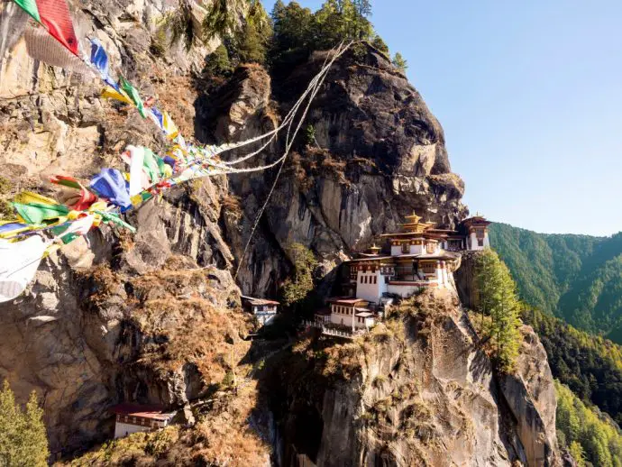 Tiger's Nest in Bhutan