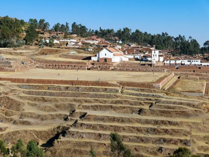 Chinchero near Urubamba in Peru