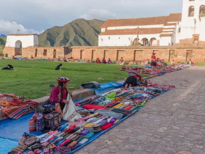 Market in Chinchero