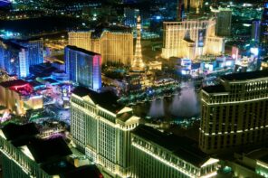 Las Vegas illuminated at night