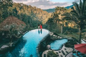 Pool villa in Indonesia