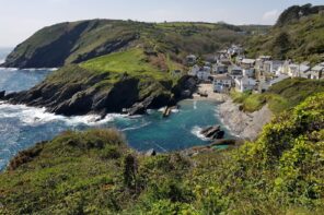 Portloe on the Roseland Heritage Coast in Cornwall