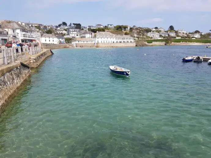 St Mawes village and harbour in Cornwall