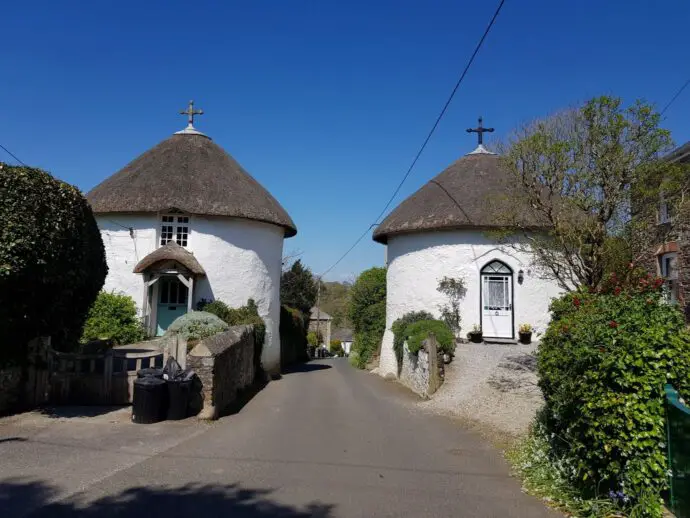 Things to do in Mevagissey - day trip to Veryan roundhouses