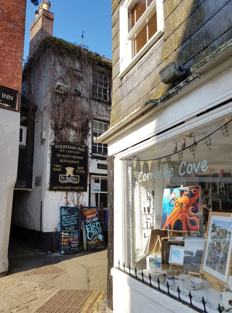 Gift shops in Mevagissey Cornwall