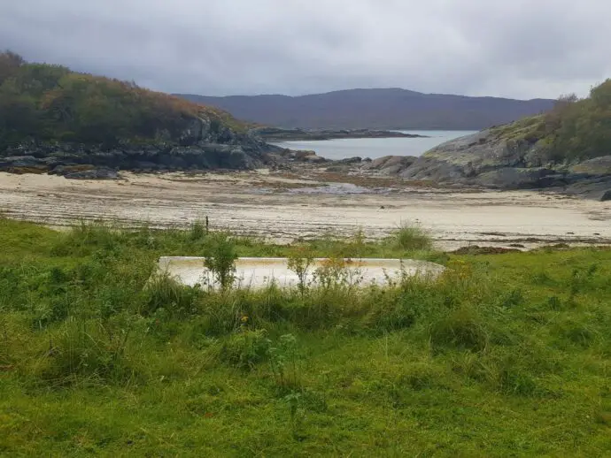 Ardtoe Beach in Ardnamurchan on the West Highland Peninsulas