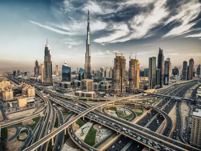 Burj Khalifa in Dubai