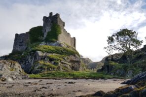 Castle Tioram from the beach