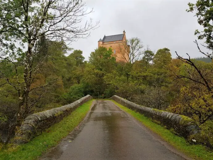 Kinlochaline Castle on the Morvern Peninsula