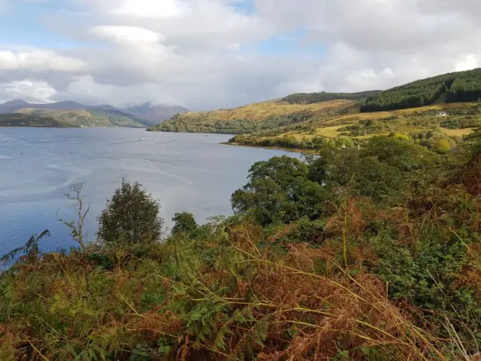 Loch Sunart in the West Highland Peninsulas