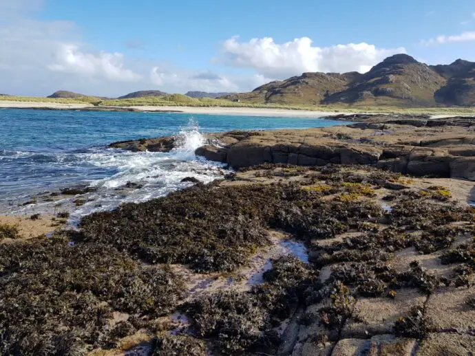 Sanna Bay in Adrnamurchan on the West Highland Peninsulas