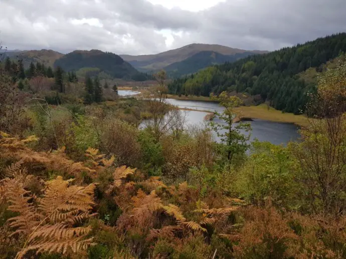 View of River Polloch in Sunart on the West Highland Peninsulas