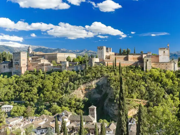 The Alhambra Palace in Granada