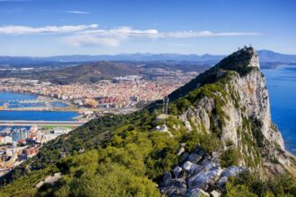 Granada or Seville: Rock of Gibraltar in Spain