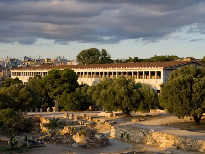 Stoa of Attalos in Athenian Agora