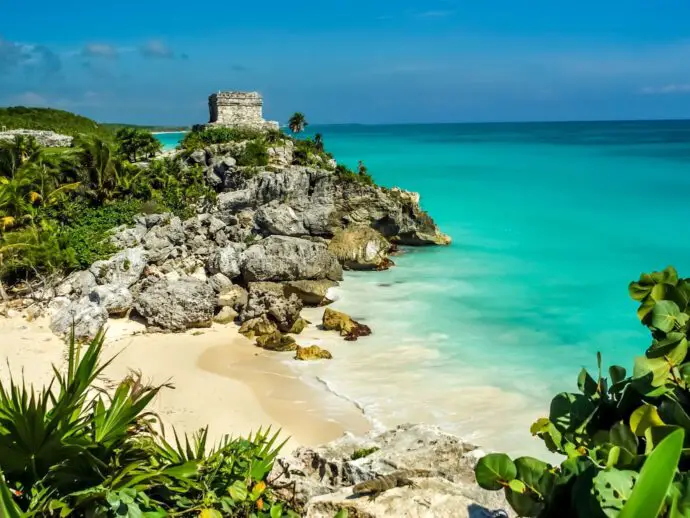 Tulum ruins in Mexico