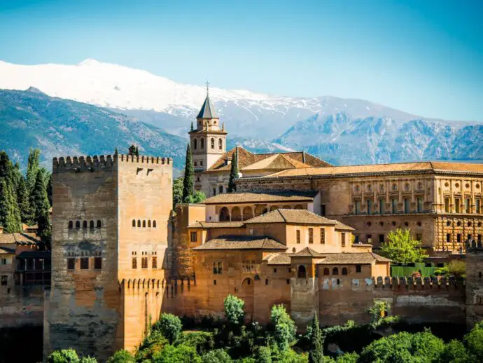 Alhambra palace in Granada