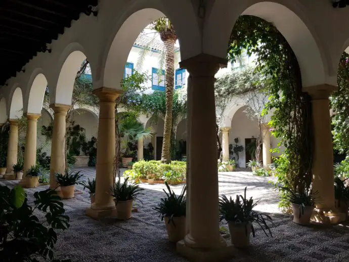 The Patio de Recibo at Palacio de Viana in Cordoba