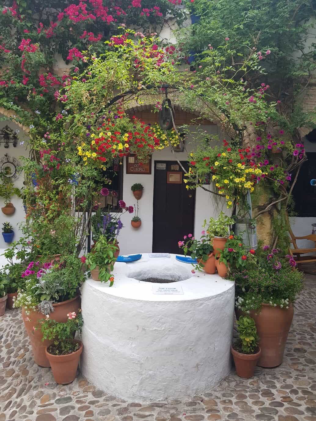 Cordoba Patios Festival - The well at 44 Calle San Basilio in Cordoba