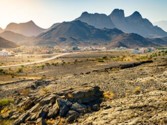 Things to do in Musandam - see the Al Hajar Mountains