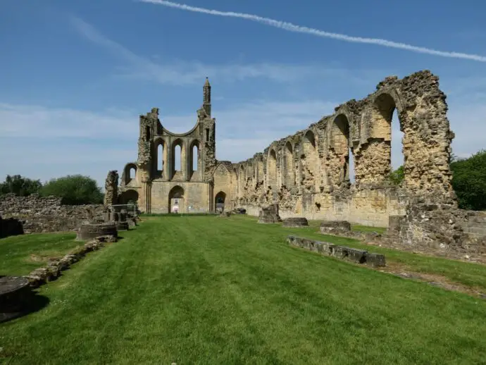 Byland Abbey in Yorkshire