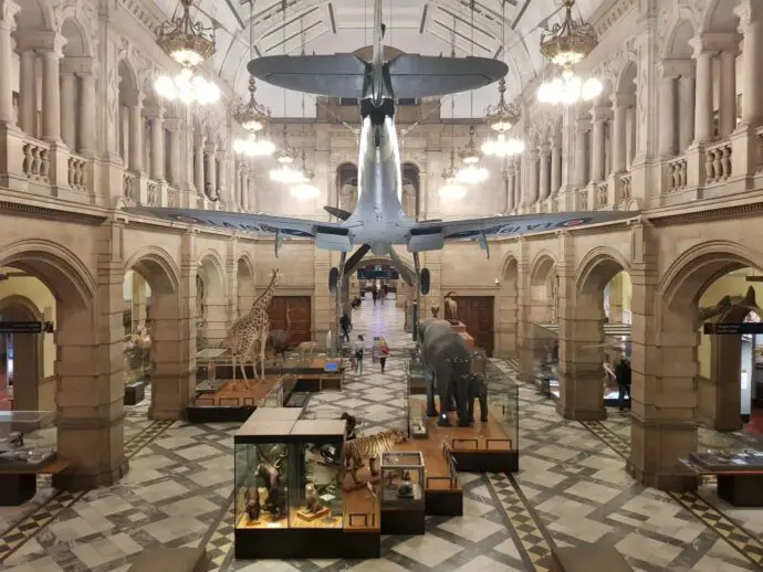 Edinburgh or Glasgow: Kelvingrove Museum in Glasgow
