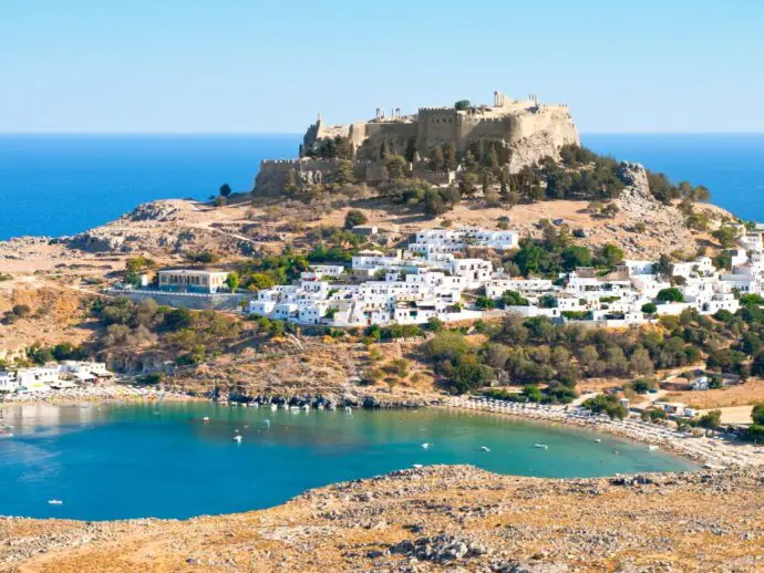 Acropolis in Rhodes